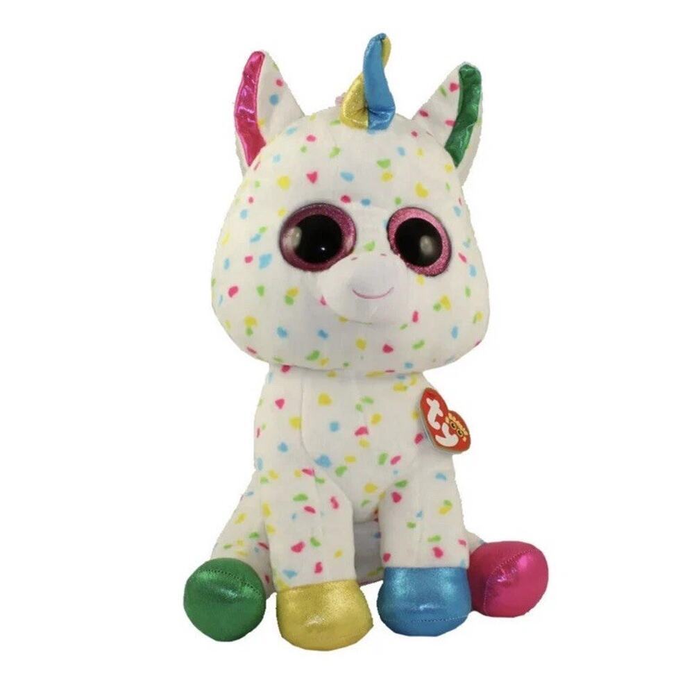 NWT Ty Beanie Boos - HARMONIE the Unicorn (LARGE Size - 17 inch)